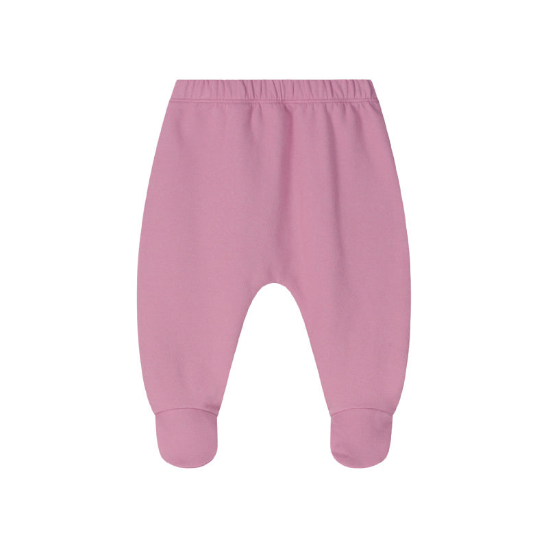 gray label baby balloon footed pants bubblegum