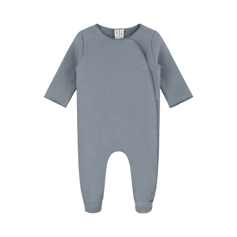 gray label newborn suit stone grey