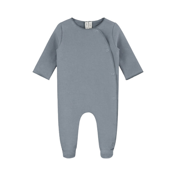 gray label newborn suit stone grey