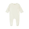gray label newborn suit cream
