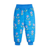 mini rodini violas aop padded outerwear trousers blue