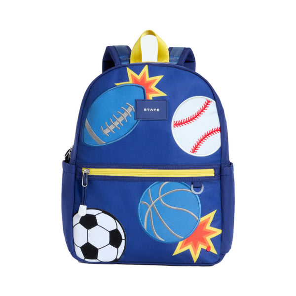 state bags kane kids backpack patchwork sports