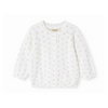 marmar copenhagen taki baby cardigan flower stripe