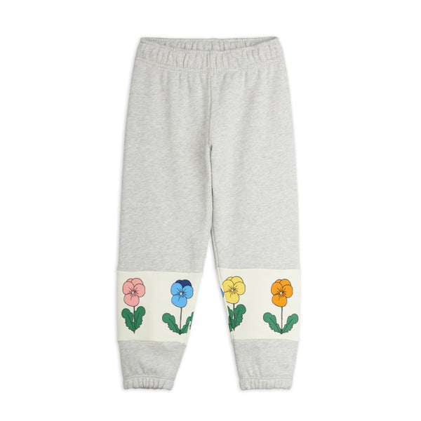 mini rodini violas panel sweatpants grey