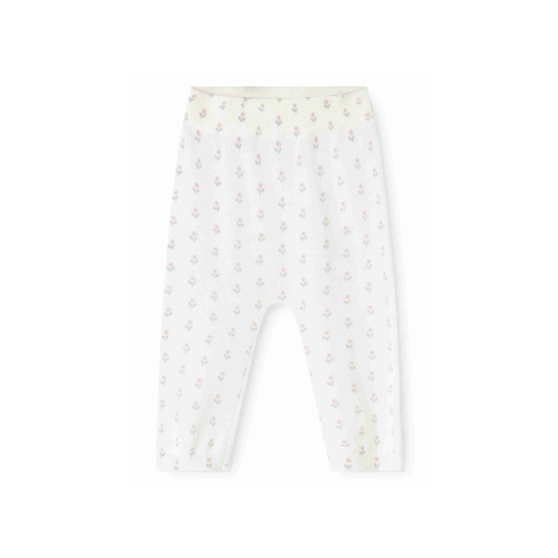 marmar copenhagen pira knit baby pants flower stripe