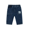 bonton mike baby denim pants blue