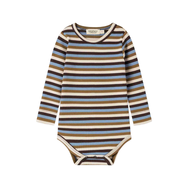 marmar copenhagen long sleeve baby body stripes