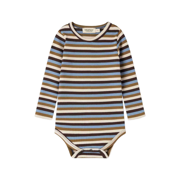 marmar copenhagen long sleeve baby body stripes