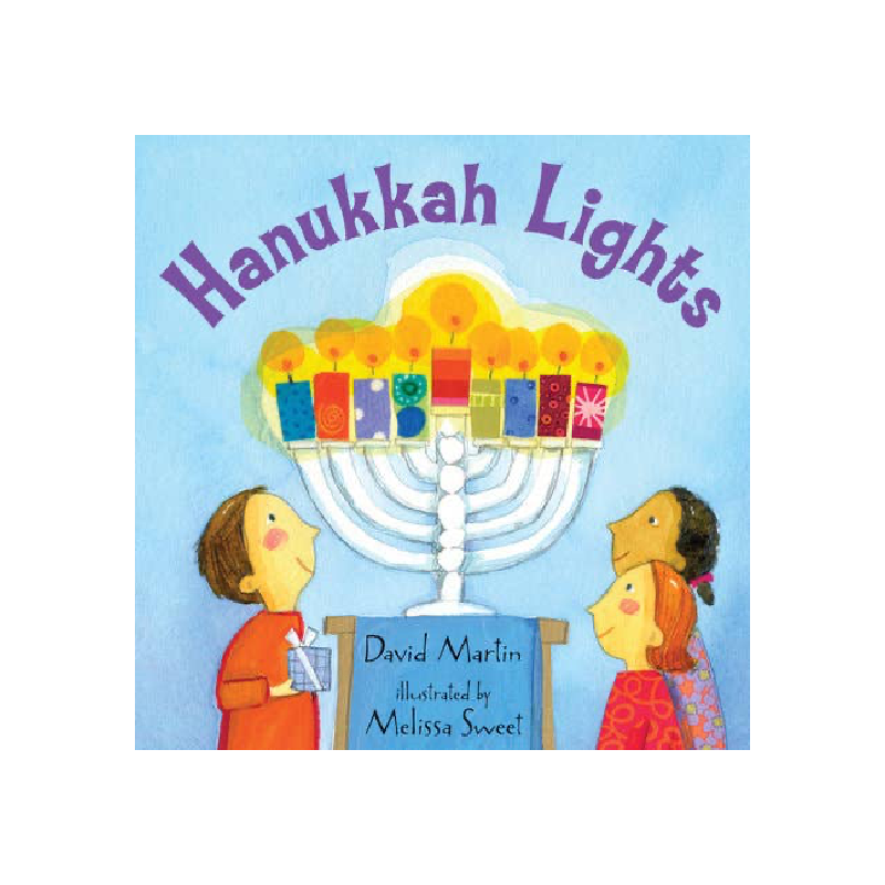 hanukkah lights board book
