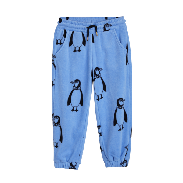 mini rodini penguin fleece trousers