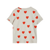 mini rodini hearts aop ss tee