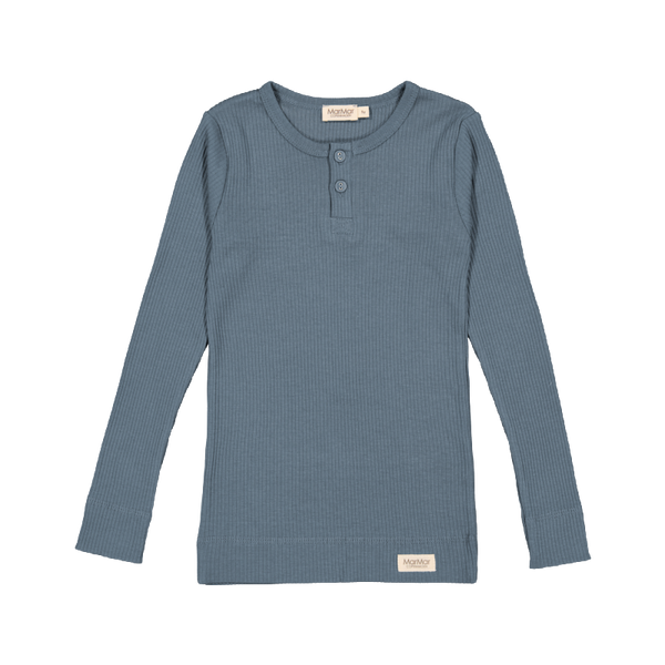 marmar copenhagen long sleeve henley tee ocean