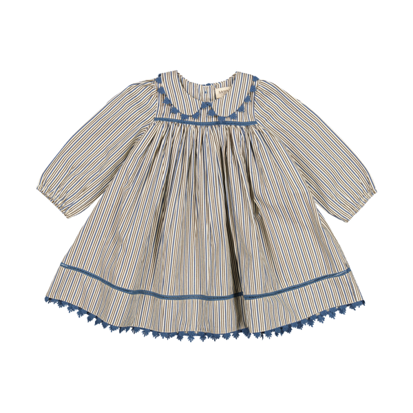 marmar copenhagen dulla dress ocean stripe