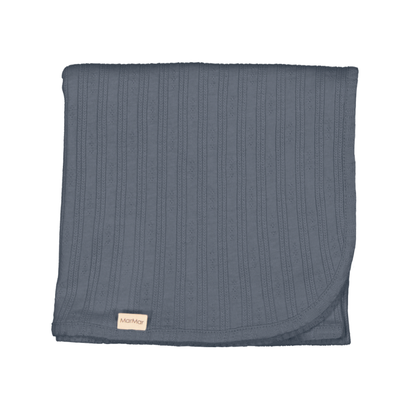 marmar copenhagen alida blanket stormy blue