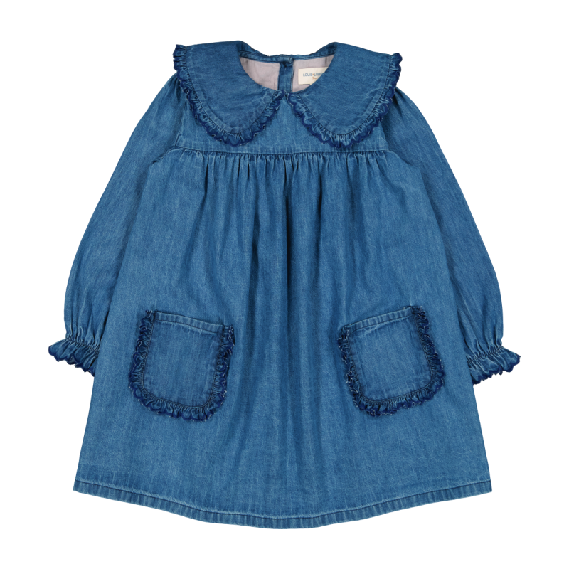 louis louise ursula dress chambray