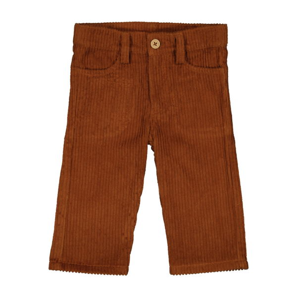 louis louise gaspard trousers cognac corduroy