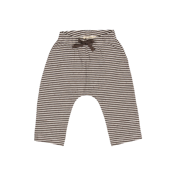 marmar copenhagen pico baby pants deep chocolate stripe