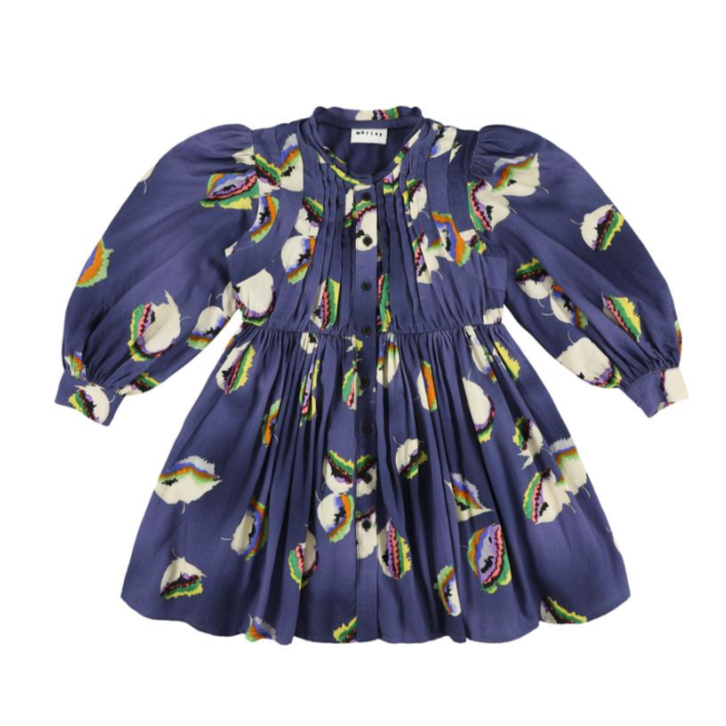 morley trudy dress blue