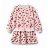 wheat maggie sweat dress bows