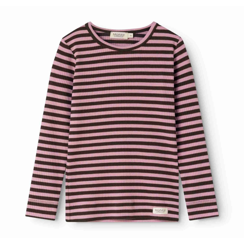marmar copenhagen long sleeve tee heather stripe