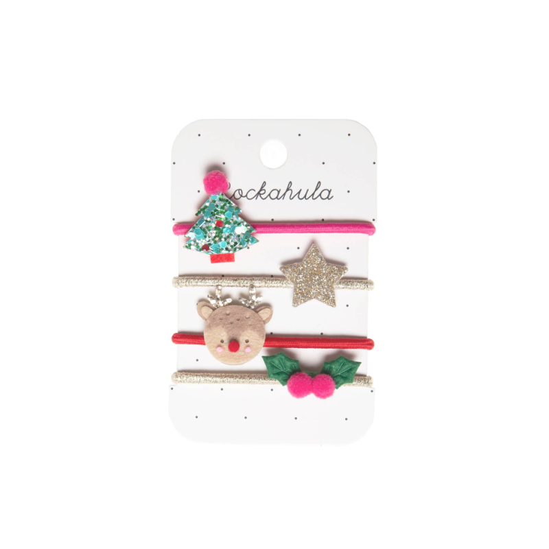 festive christmas ponies