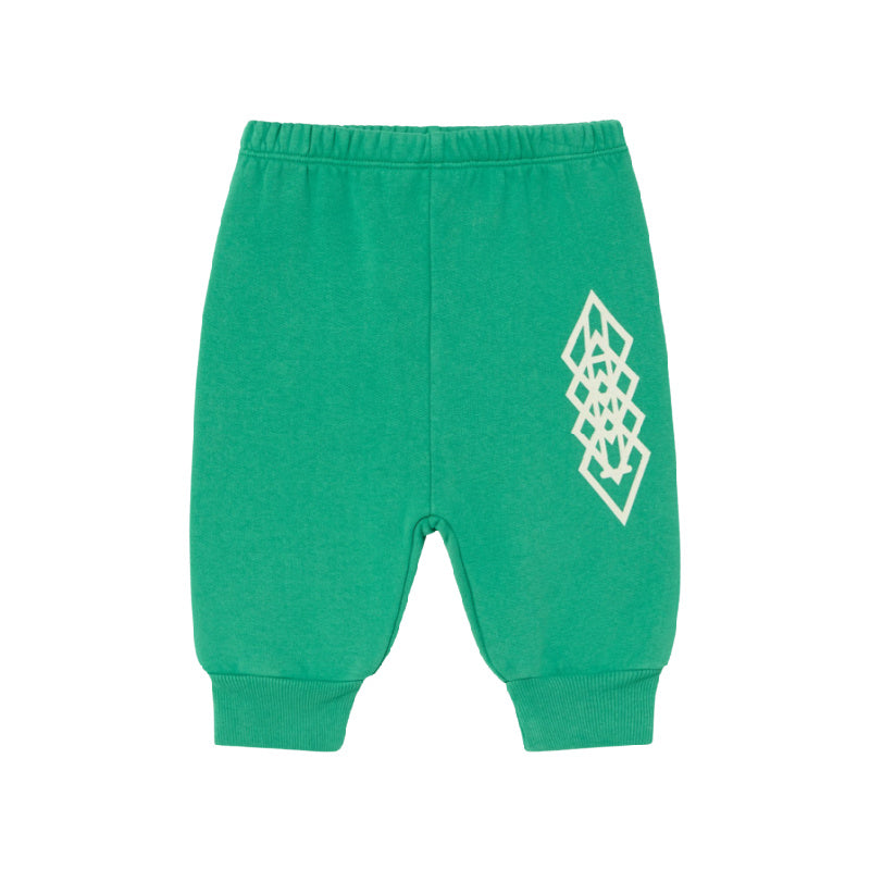 the animals observatory dromedary baby pants green logo