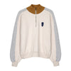 bobo choses woman color block zip sweatshirt