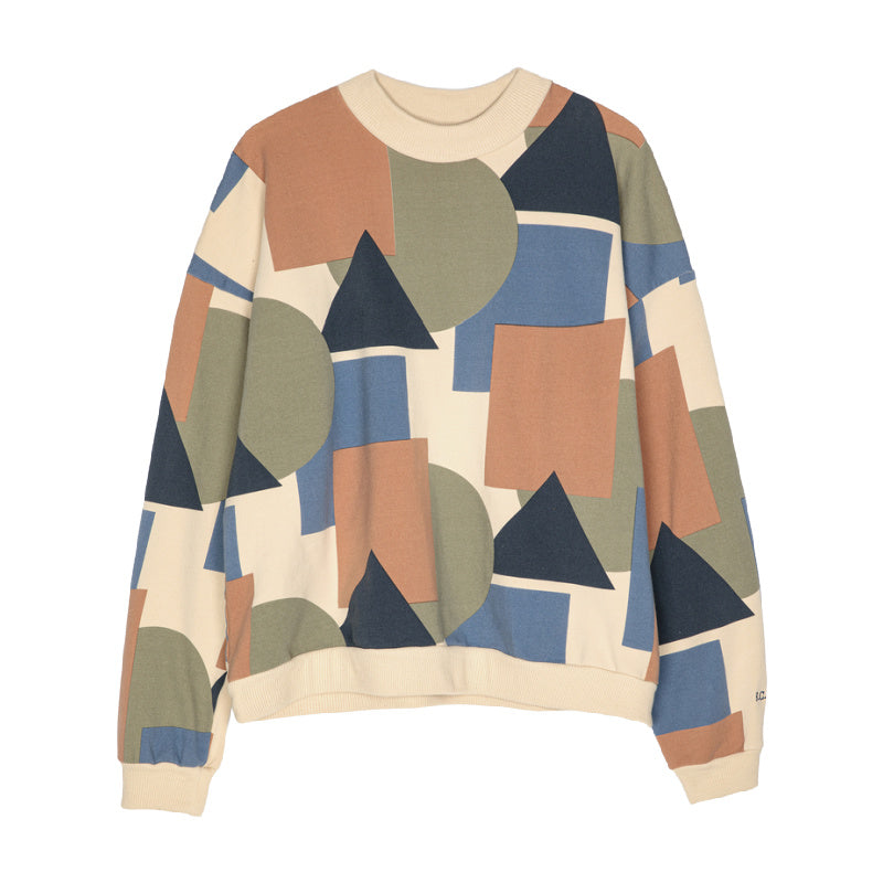 bobo choses geometric all over sweatshirt