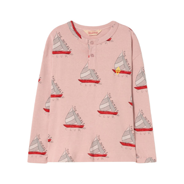 the animals observatory whistler long sleeve t-shirt rose boat