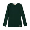 marmar copenhagen plain long sleeve tee dark leaf