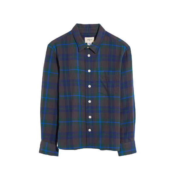 bellerose giulian shirt blue check