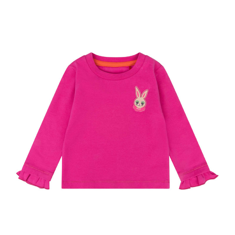oilily truzzle long sleeve t-shirt very berry rabbit