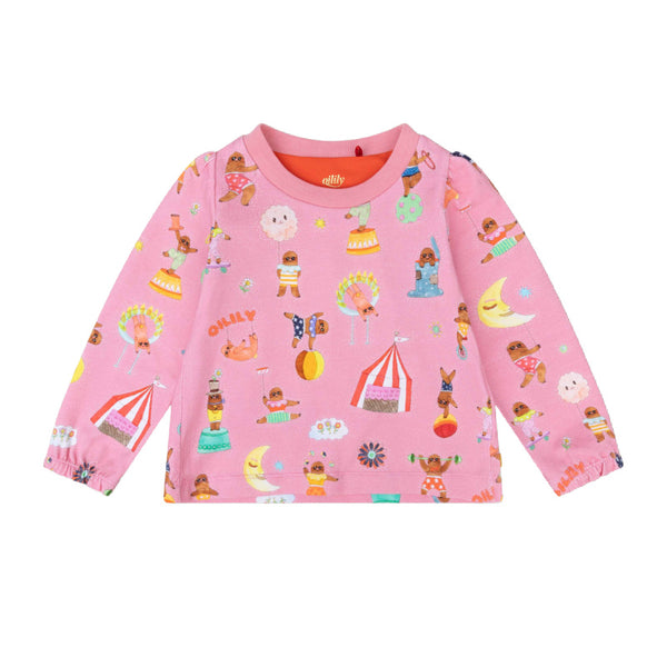 oilily tubs long sleeve t-shirt great sloth