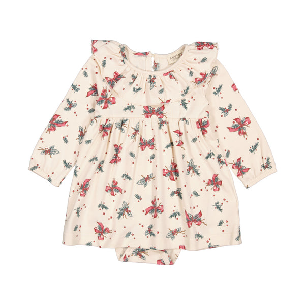 marmar copenhagen riva dress bows of holly