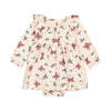 marmar copenhagen riva dress bows of holly