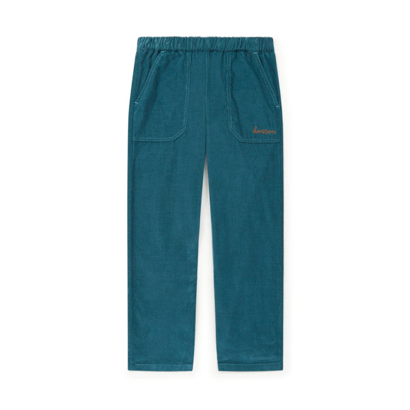 bonton batcha corduroy pants blue