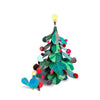 studio ROOF christmas tree with peacock small