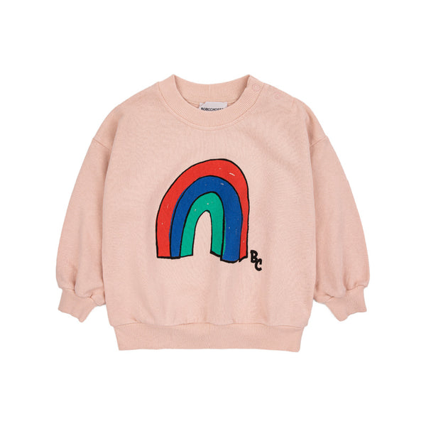 bobo choses rainbow baby sweatshirt