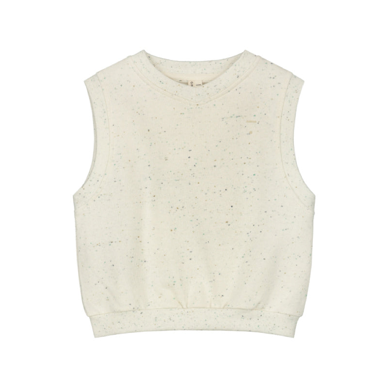 gray label v-neck tank top sprinkles