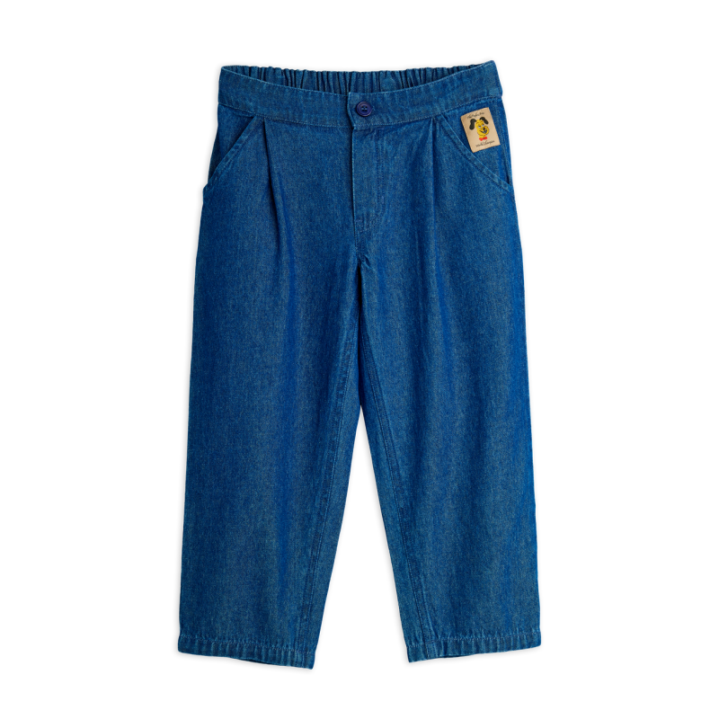 mini rodini prix denim trousers blue