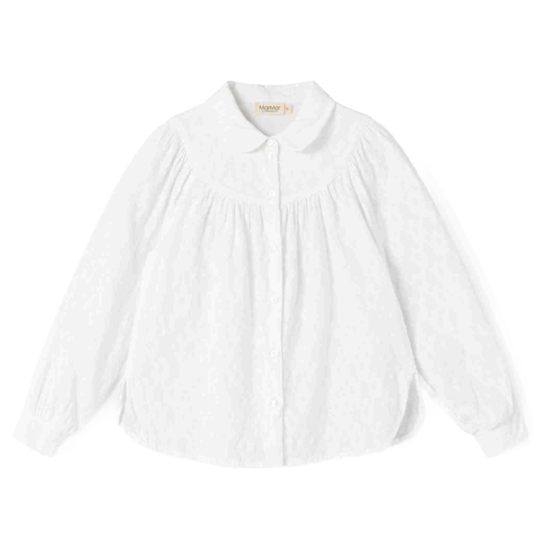 marmar copenhagen trissa blouse winter white
