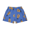 bobo choses acoustic guitar all over woven shorts