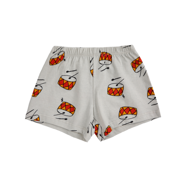 bobo choses play the drum all over baby shorts