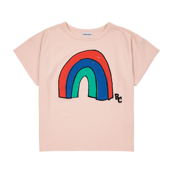 bobo choses rainbow t-shirt