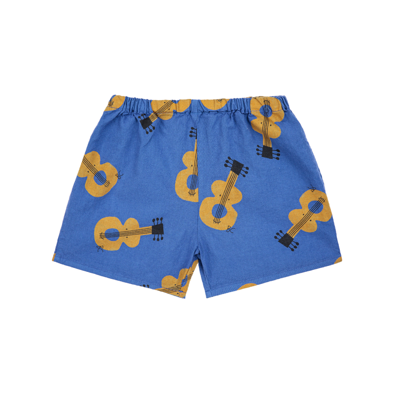 bobo choses acoustic guitar all over woven baby shorts