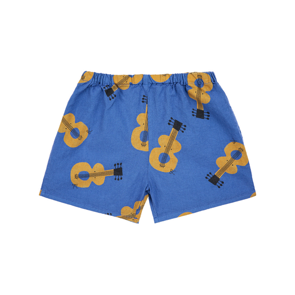 bobo choses acoustic guitar all over woven baby shorts