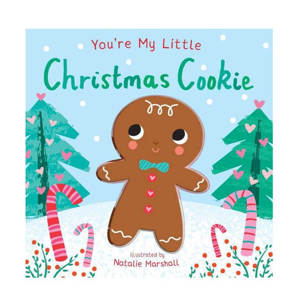 you're my little christmas cookie board book