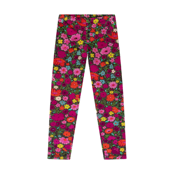 oilily peppy floral legging magenta