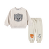 molo chenille cats baby sweatsuit