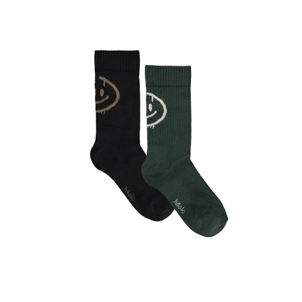 molo norman socks taxus black